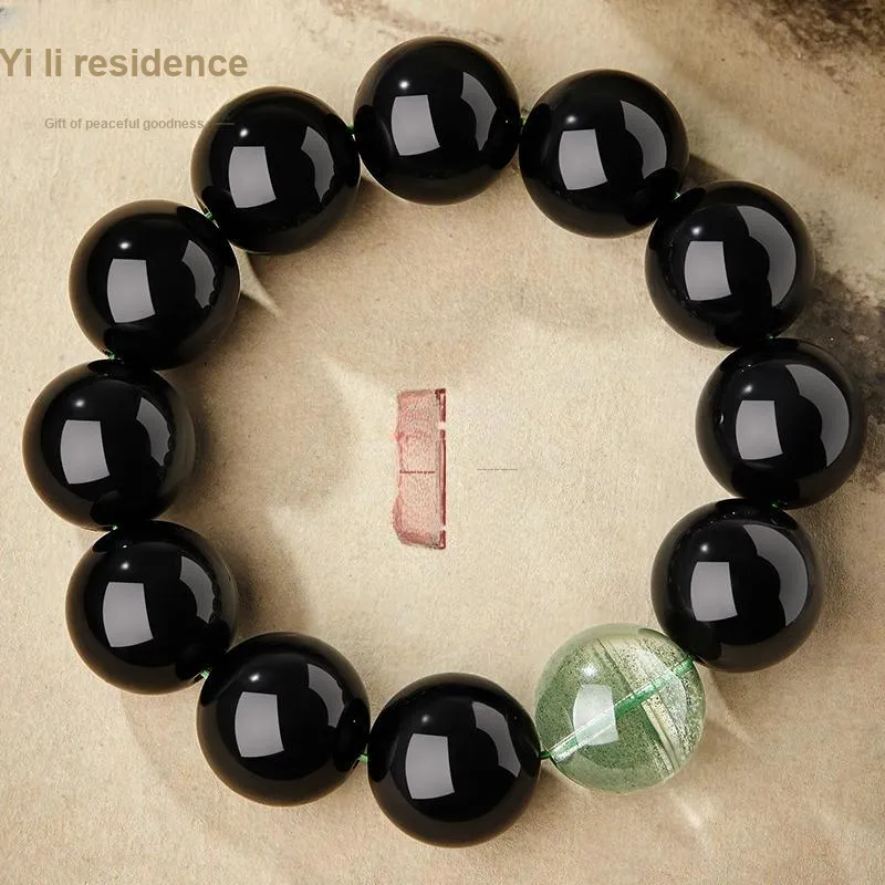 Yi Mingju Obsidian Bracelets Men's-1