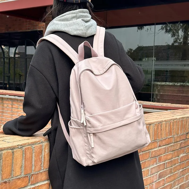 Huangmu Nylon Backpack Women's Multicolor-7