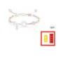 Lotus Peaceful Buckle Rope Bracelet[Pink]