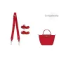 (Bright Red) 86-103cm[New Upgraded · More Durable]