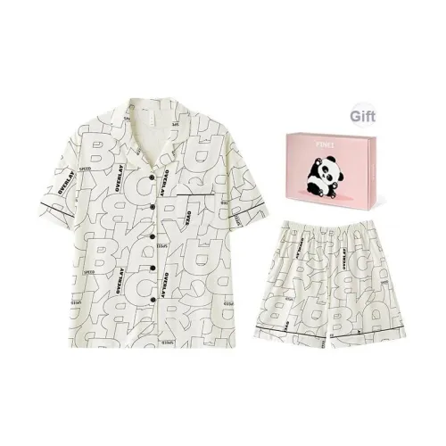 FINEI Белый Женские Пижамные Комплекты