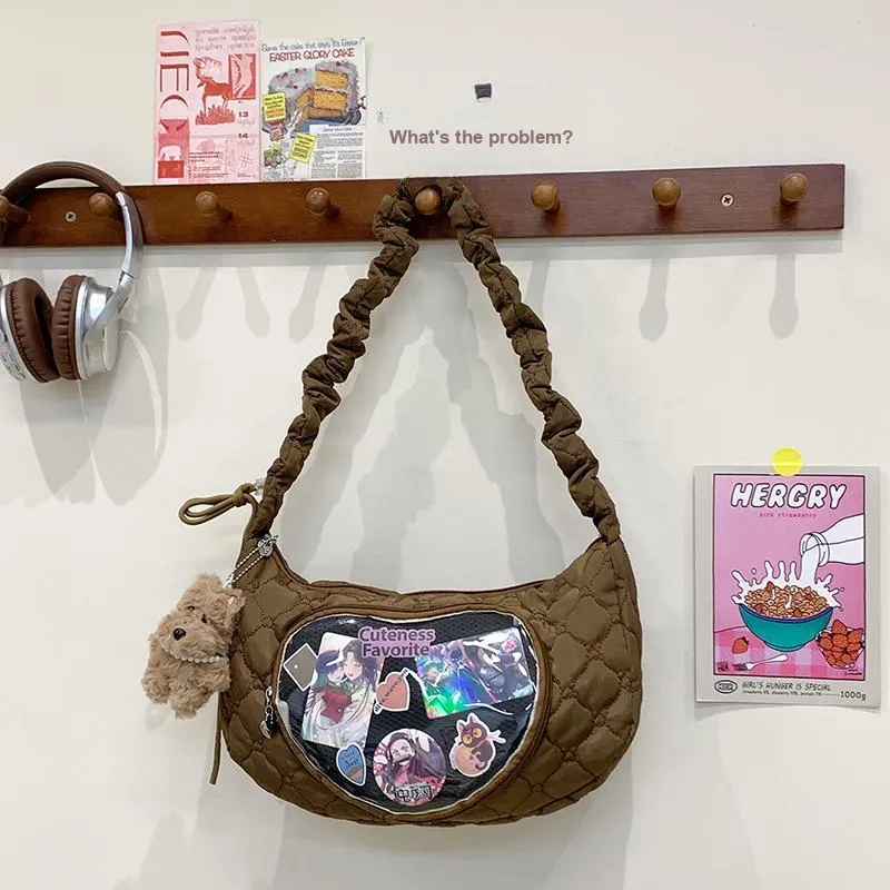 SUN EARTH &U Nylon Fabric Crossbody Bag Regular Women's Multicolor-22