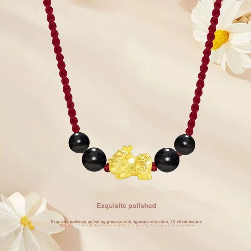 Master Kim Ebony Necklaces Unisex-5