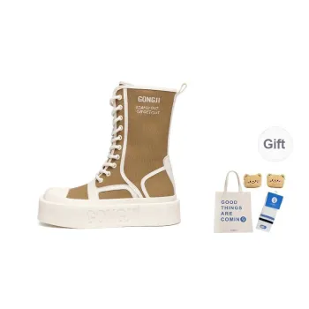 GONGJI Shared Miracle Skateboard Shoes Women's Brown
