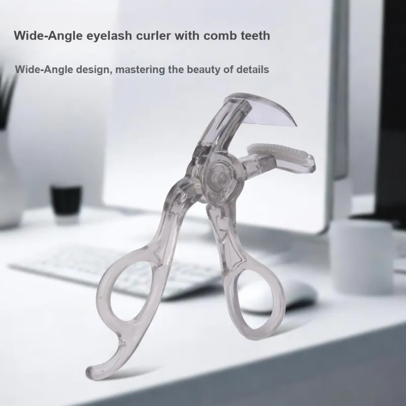 JIANYINGSHU Toothed Eyelash Curler Designed To Fit The Eye Shape Gentle On Eyelashes Natural Look Easy To Use Warped-6