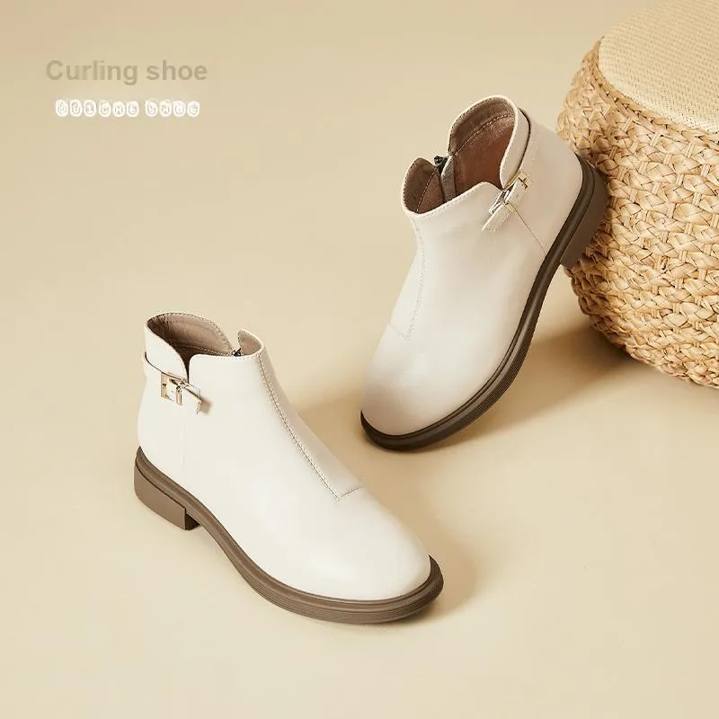 QUICHESHOES Ankle Boots Women's-8