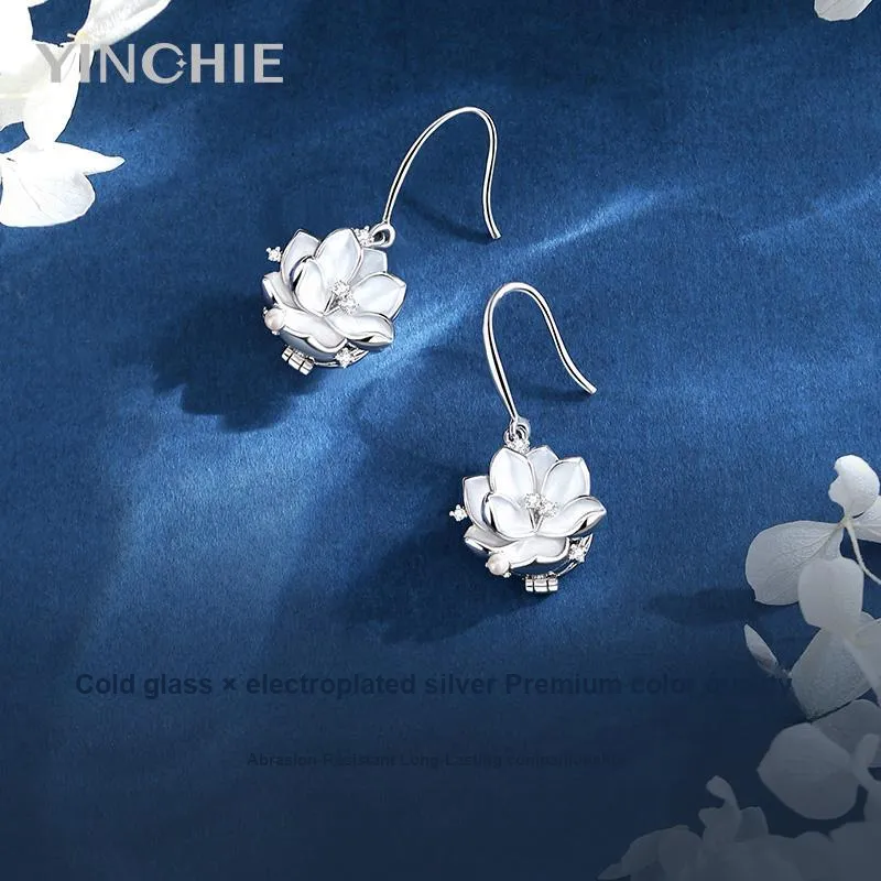 YINCHIE Niche Elegance Earrings Women's-3