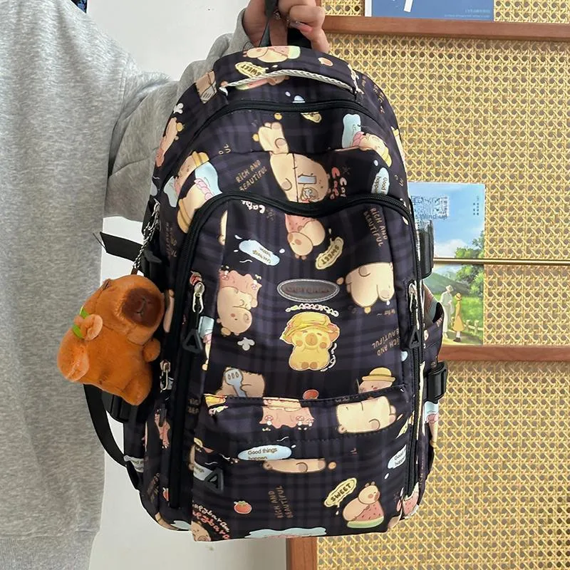 GOBLIN SHARKS 1759 Nylon Backpack Regular Unisex Multicolor-4