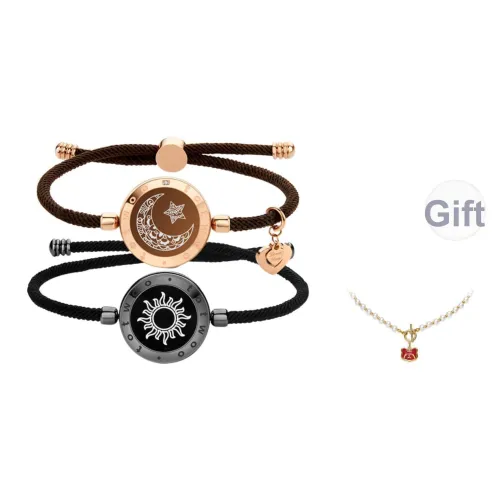 TOTWOO Стальной Haostone Миланский браслет-шнурок пара унисекс