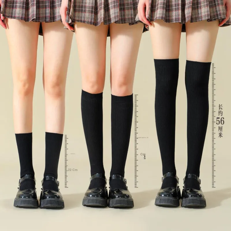 JUNEROSE Socks Sets Women's 3 Pack Black-2