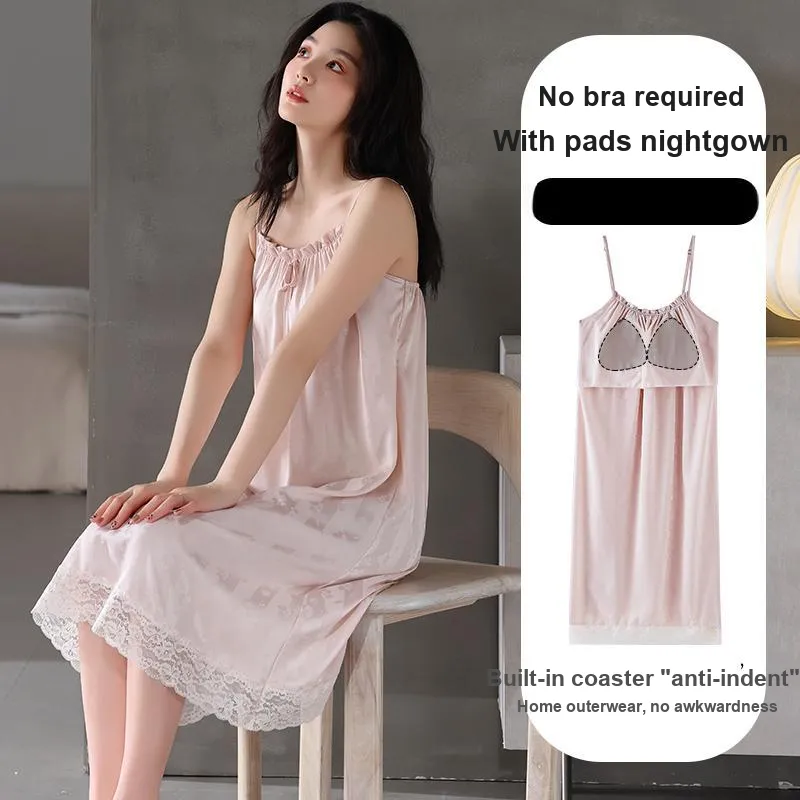 MADALLO Nightgown Women's Light Pink-5