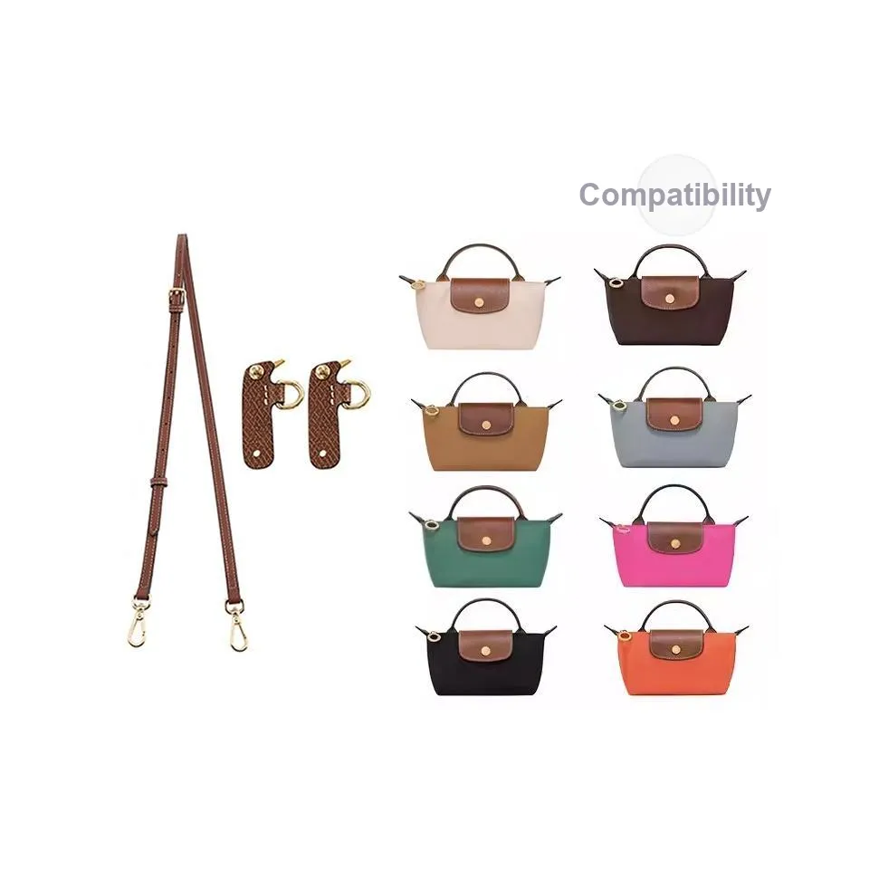 Ingenuity Handmade Cow Leather Bag Strap Women's Multicolor