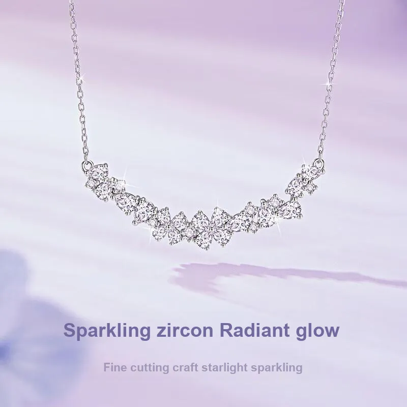 Asia Star S925 Silver Necklaces Women's-2