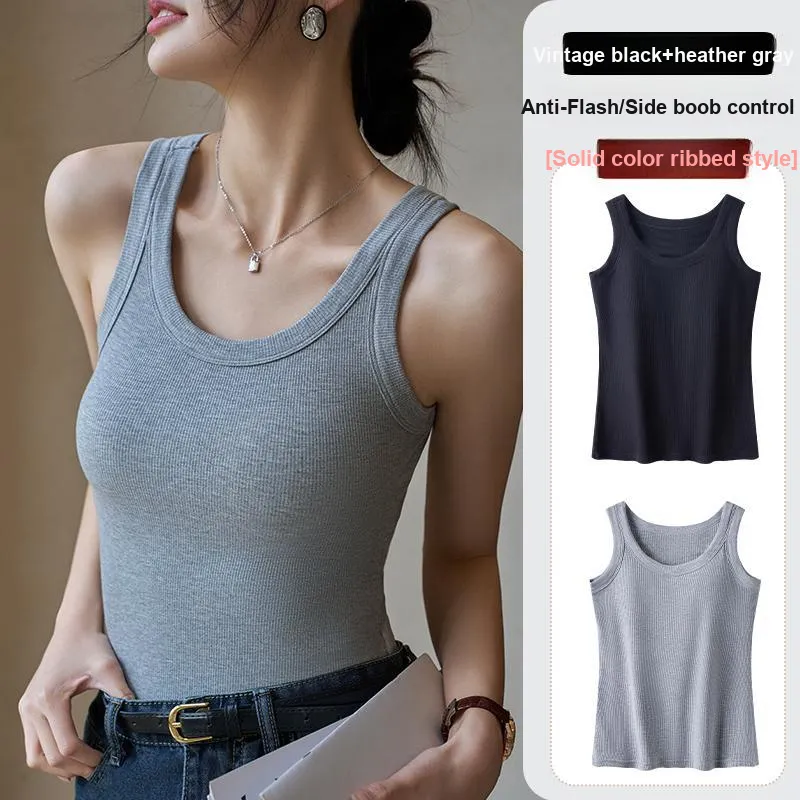 H YXIANG Unisex Tank Tops-3