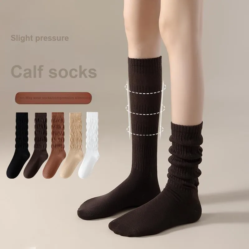 Top Melon Knee High Socks Women's Combo Set-35