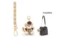 [One Shoulder]Hexagonal Chain Extender Chain+Free Bear Pendant