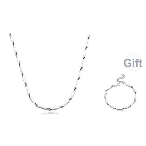 Kelanxi Титановые стальные ожерелья мужские