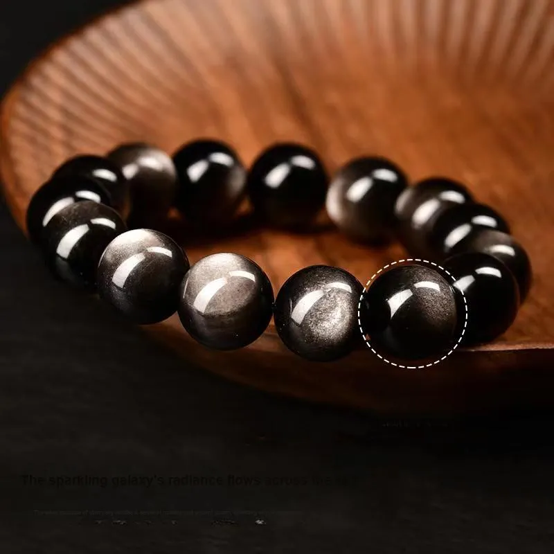 SUNFEEL Obsidian Bracelets Unisex-1