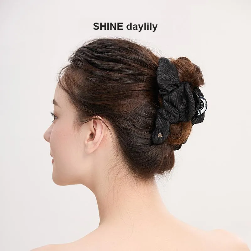 SHINE Fabric, Acrylic Hair Clips Women's-5