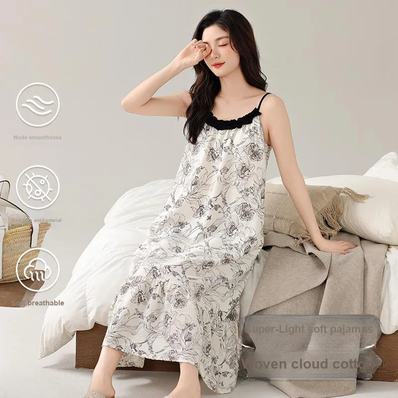MADALLO Women's Nightgowns-2
