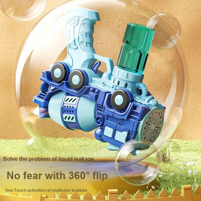 Lezhi By Me Handheld Light Fully Automatic Bubble Machines-4