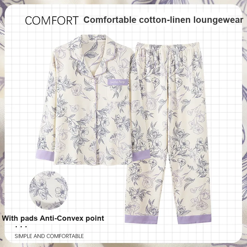 Sleeping Beauty Pajama Set Women's Purple-1