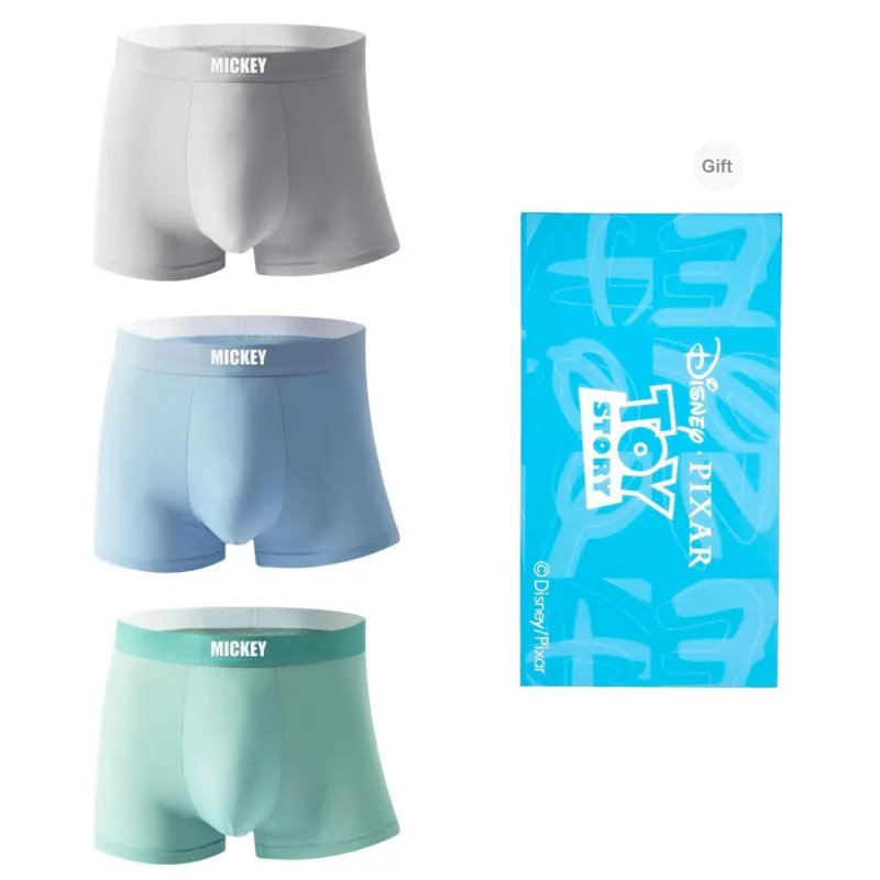 Disney Mickey Series Underpants Men's Shopping Bag Combo Set-13