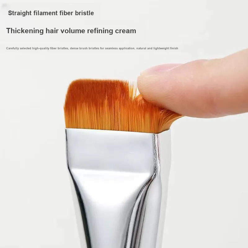 XIBI Flat Head Foundation Brush Thickened Bristles Quick Application And Coverage For Lazy Makeup Brush-3