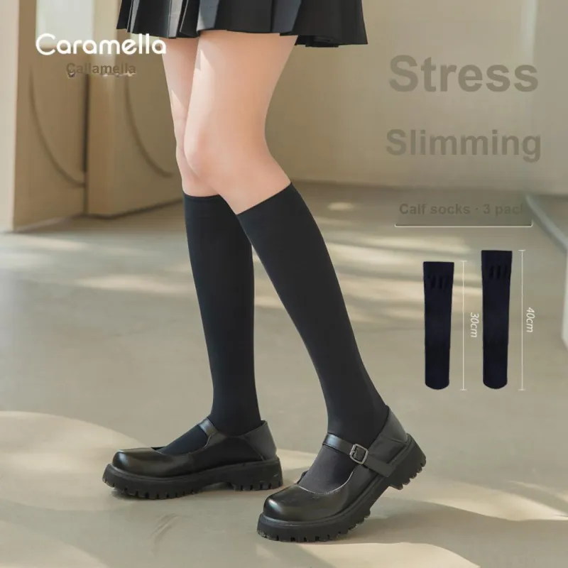Caramella Knee High Socks Women's 3 Pack-1