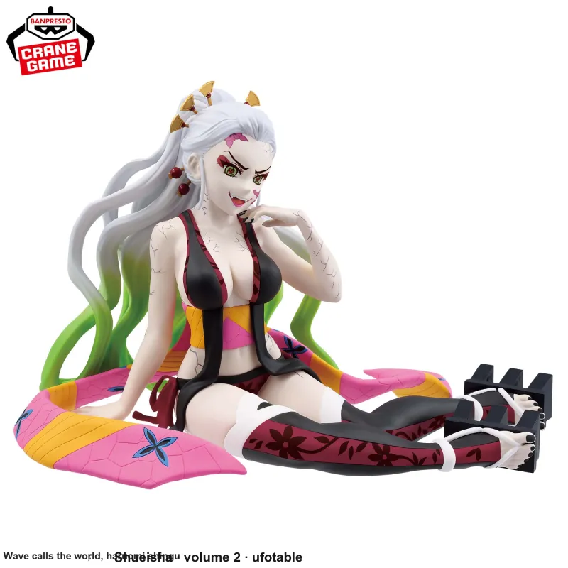 BANPRESTO Demon Slayer Kimetsu No Yaiba, Sparkling Charm, Daki Bonus Gifts 21cm-1