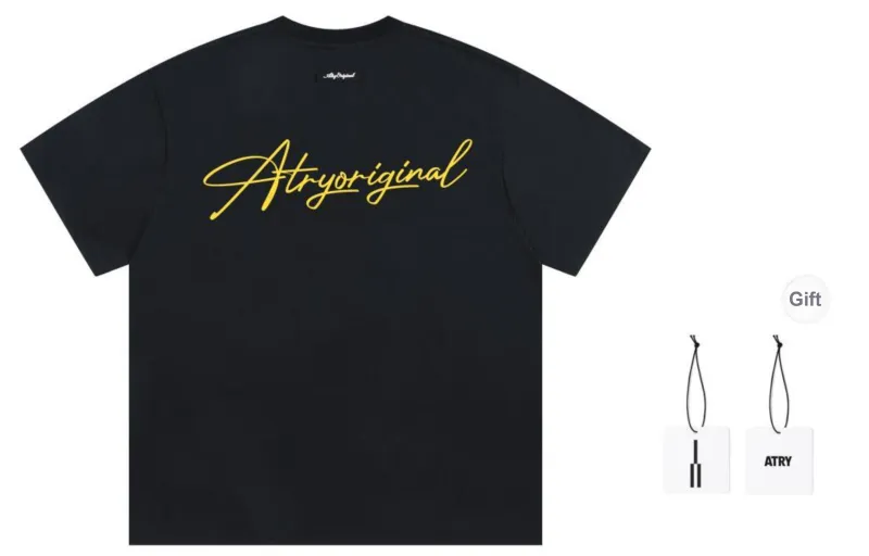 Atry Flower Body LOGO Series T Shirt Unisex-2