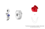 Astronaut Charm+Bright Charm (Includes Plain Chain, Box)