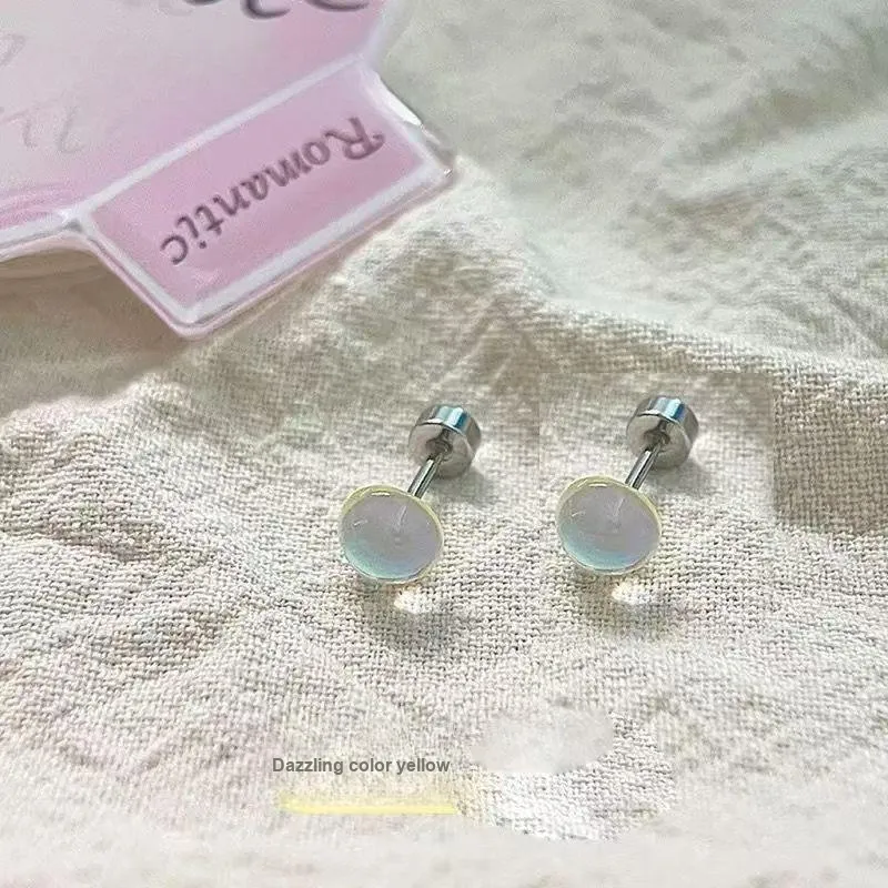 JAY Resin Stud Earrings Women's-8