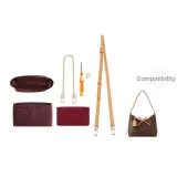 Burgundy Trumpets (Suede Zippers Liner)+Inner Bag[Cow Leather Crossbody]Modified Set