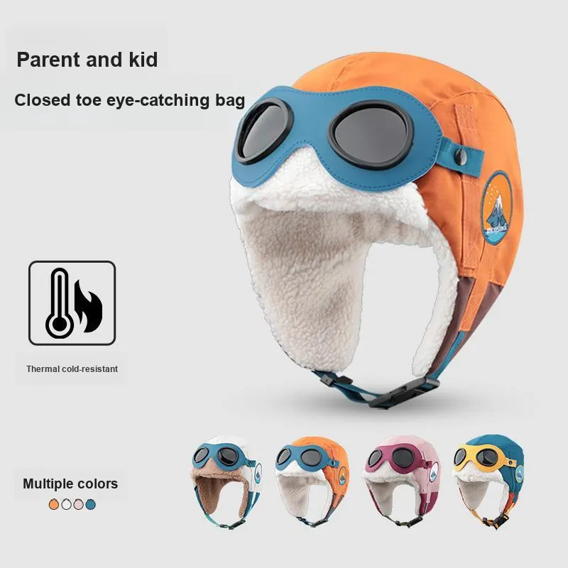 Shizhu With Glass Trapper Hats Unisex-4