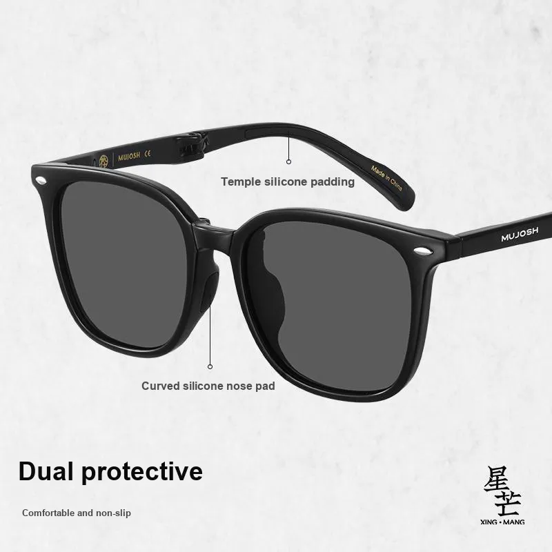 MUJOSH Astral Series Square Foldable Sunglasses For Outdoor Use, Portable UV Protection Sunglasses Unisex-8