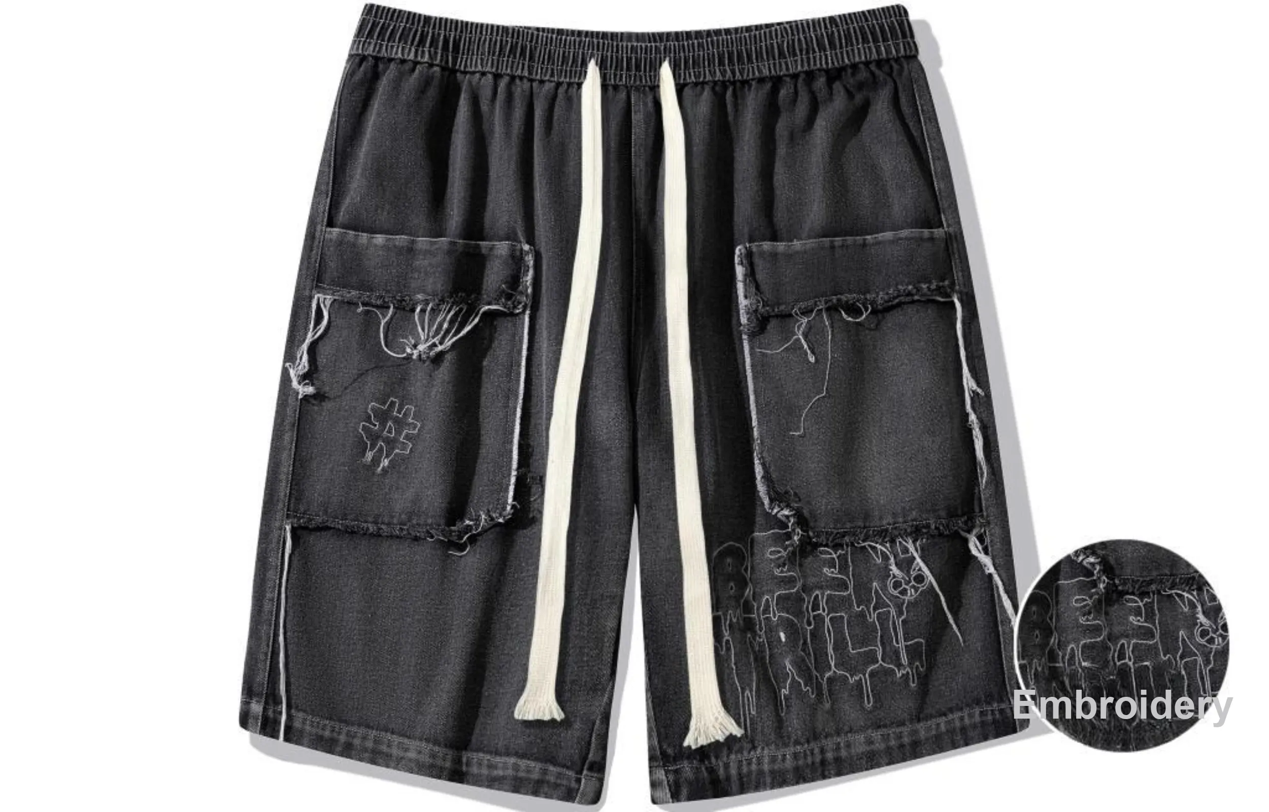 BEENTRILL Denim Shorts Unisex