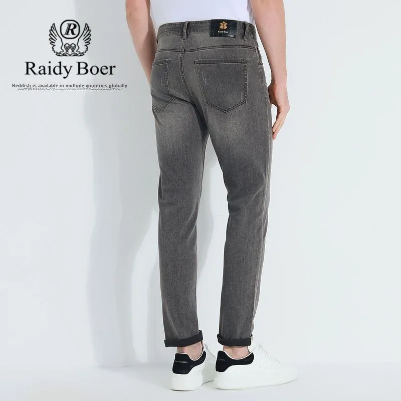 Raidy Boer Jeans Men Gray-3