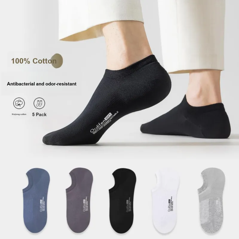 Ordifen No Show Socks Men's 5 Pack-2