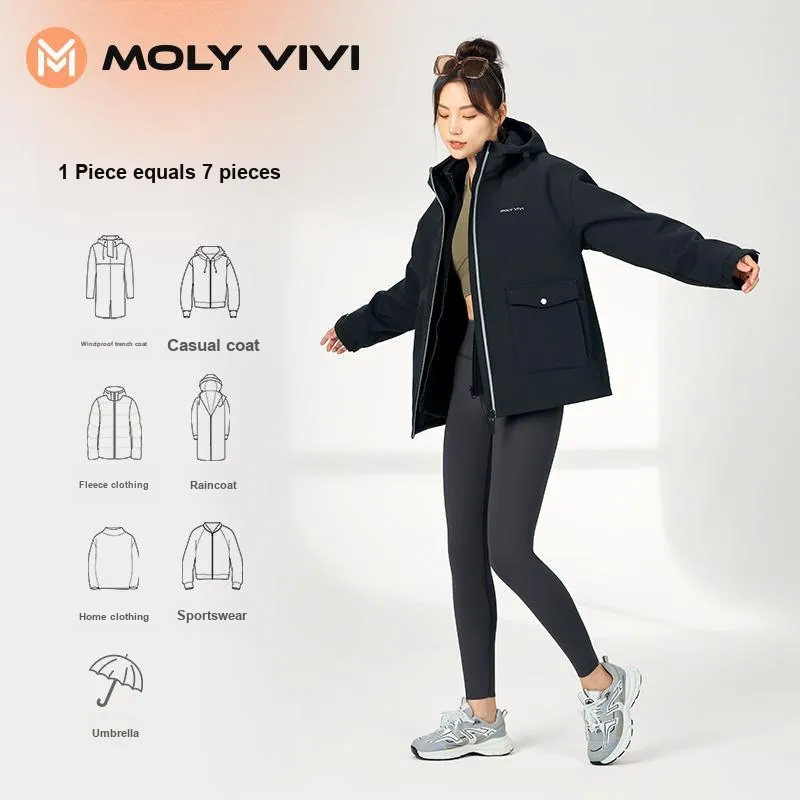 MOLY VIVI Soft Shell Coat Unisex-6