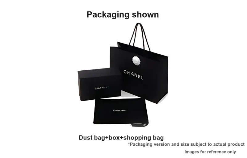 CHANEL 22Bag Cow Leather Tote Bag, Shopping Bag, Portable Crossbody Bag, Shoulder Bag Trumpets Women's Dark Blue-3