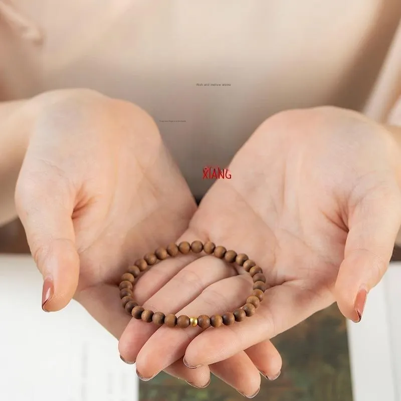 GUMUJIANG Laoshan Sandalwood Bracelets Unisex-3