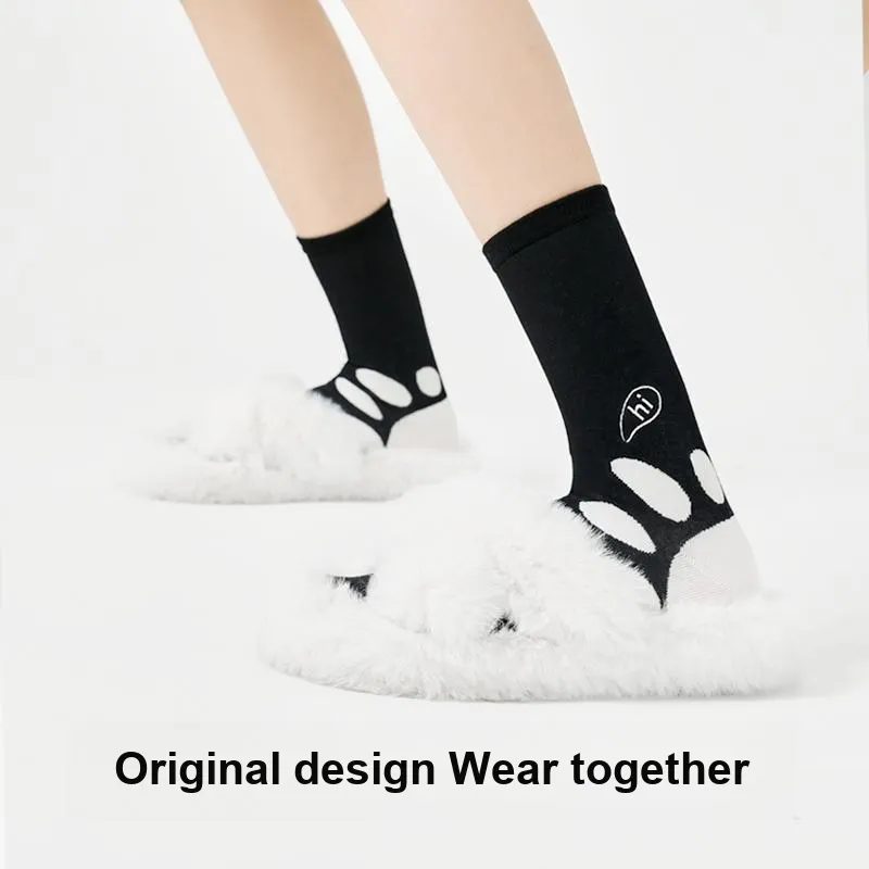 JKN Unisex Mid Calf Socks-4