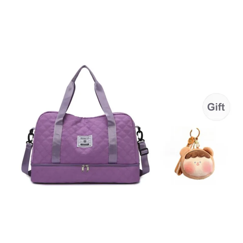 BRABOSTON Oxford Crossbody Bag Unisex White/Black/Red/Gray/Pink/Purple-17
