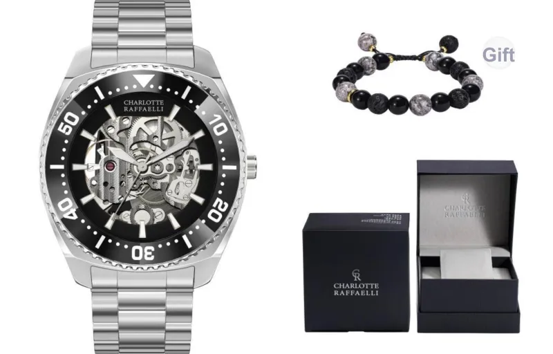 CHARLOTTE RAFFAELLI Men The Heart Of Machinery Series Watch-1