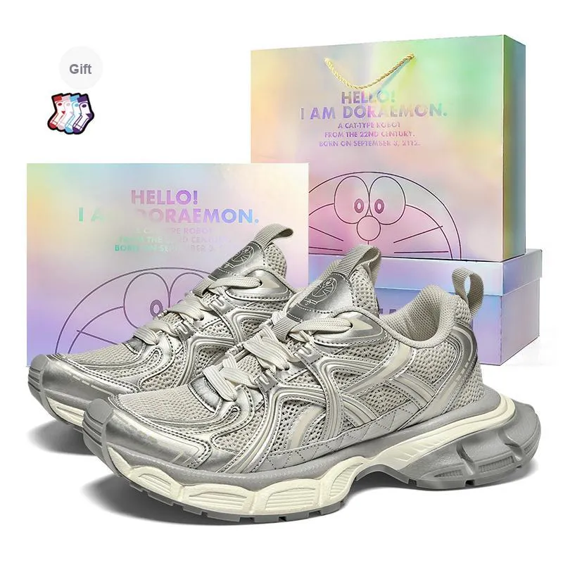 DoraemonA Low Top Chunky Sneakers Unisex
