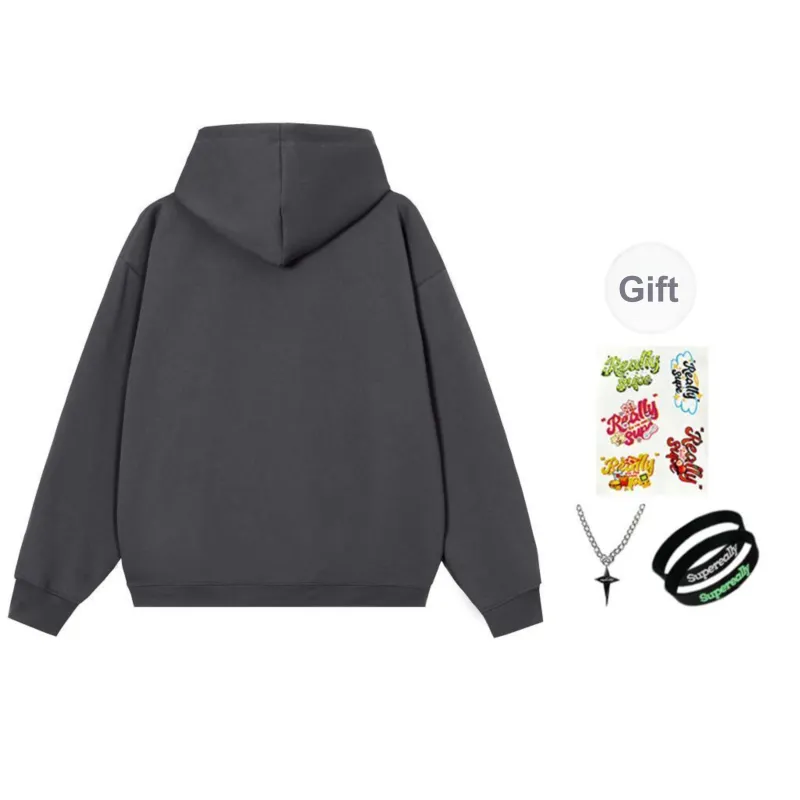 SUPEREALLY Sweatshirts Unisex-12