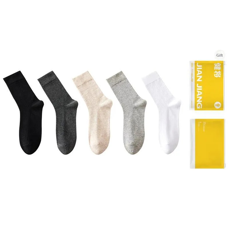 Master Mid Calf Socks Men's Shopping Bag Combo Set-22