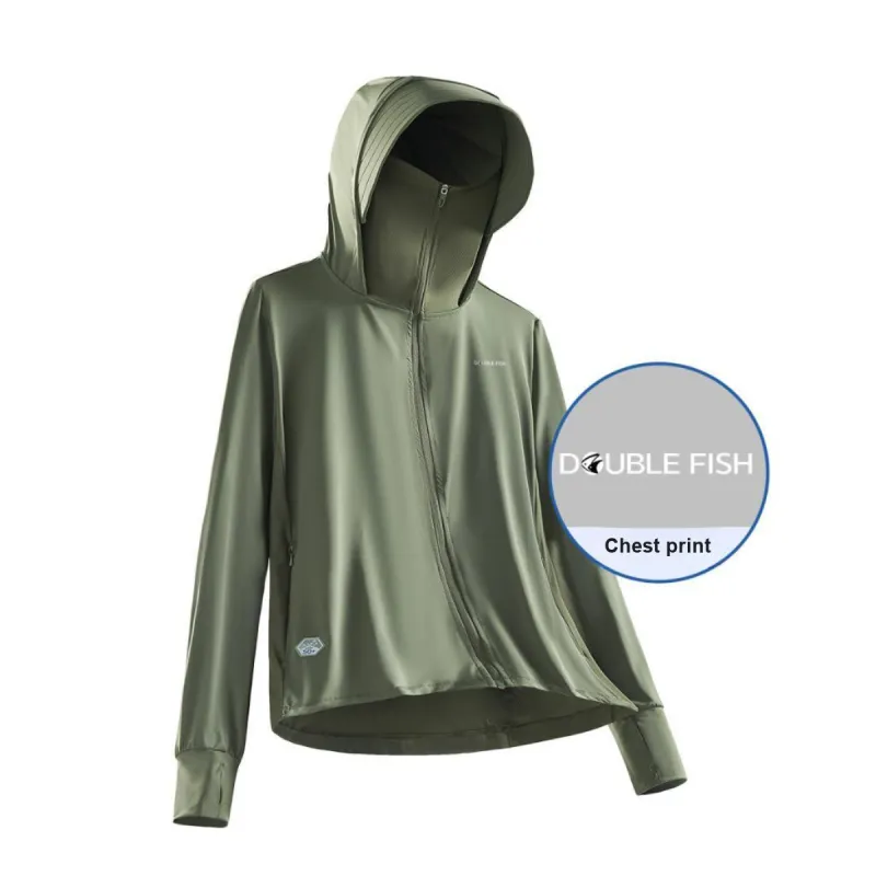 DOUBLEFISH Breathable Quick Dry Sun Protection Clothing Unisex-1