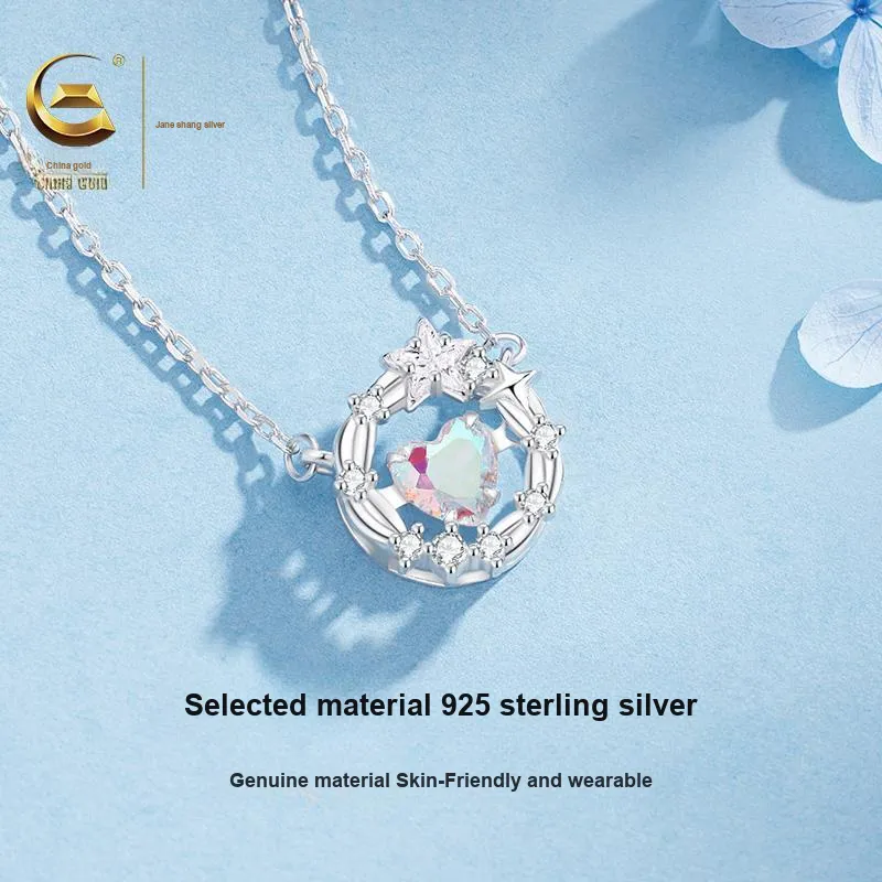 ZSY Silver 925 Necklaces Women's-3